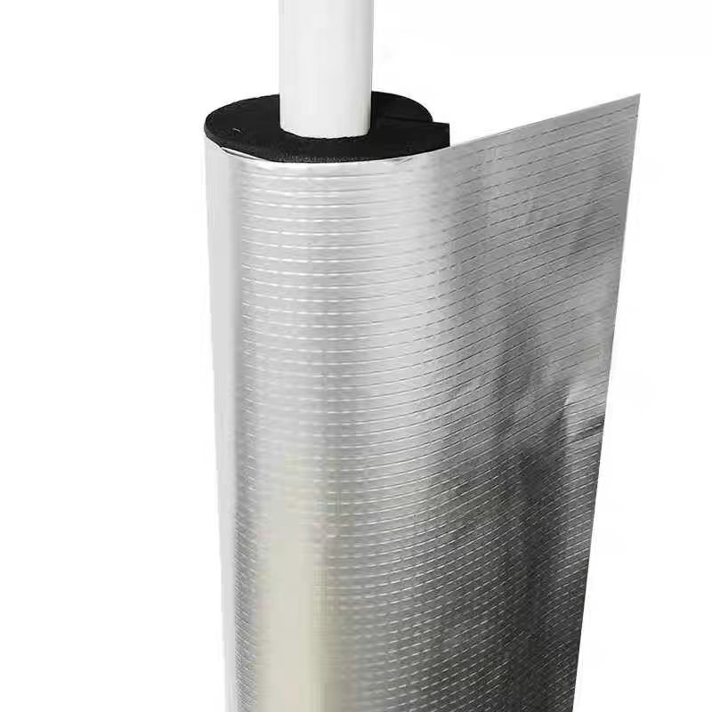 中锦科技 阻燃保温管 铝箔自粘橡塑保温管 内径273mm*厚度50mm 米高清大图