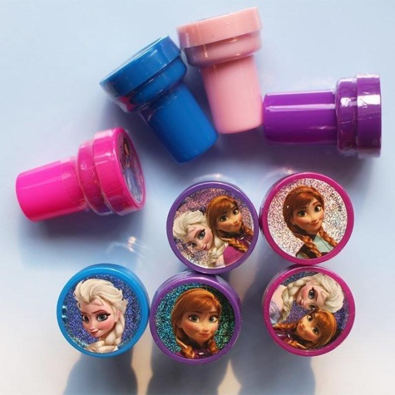 迪士尼学生印章儿童礼物教师评语奖励鼓励表扬可爱卡通小玩具3个