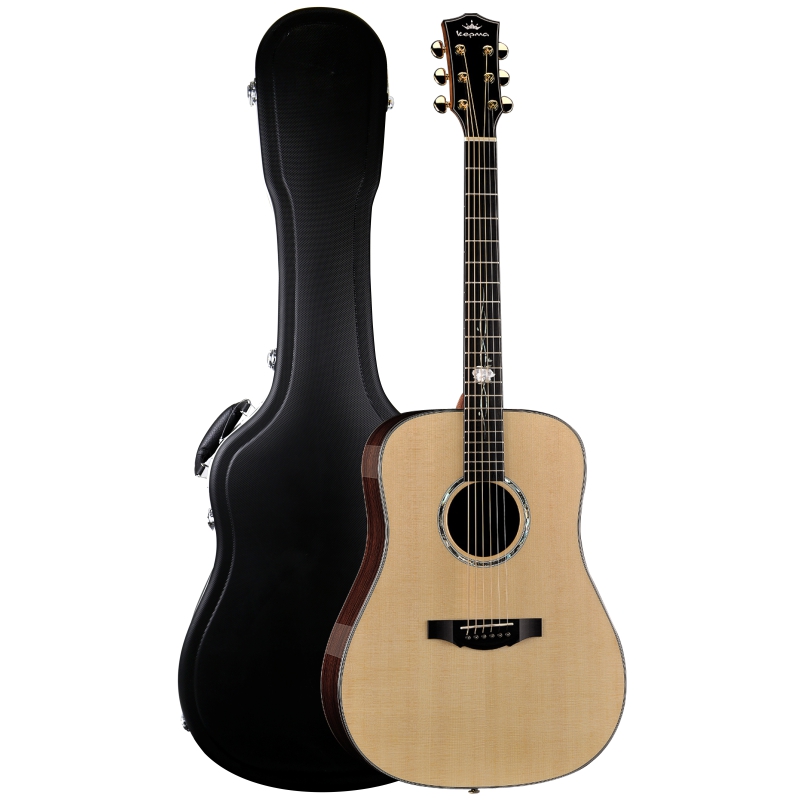 卡马kepmaa1c3tsm民谣吉他初学者木吉他入门吉它jita日落色40英寸视频