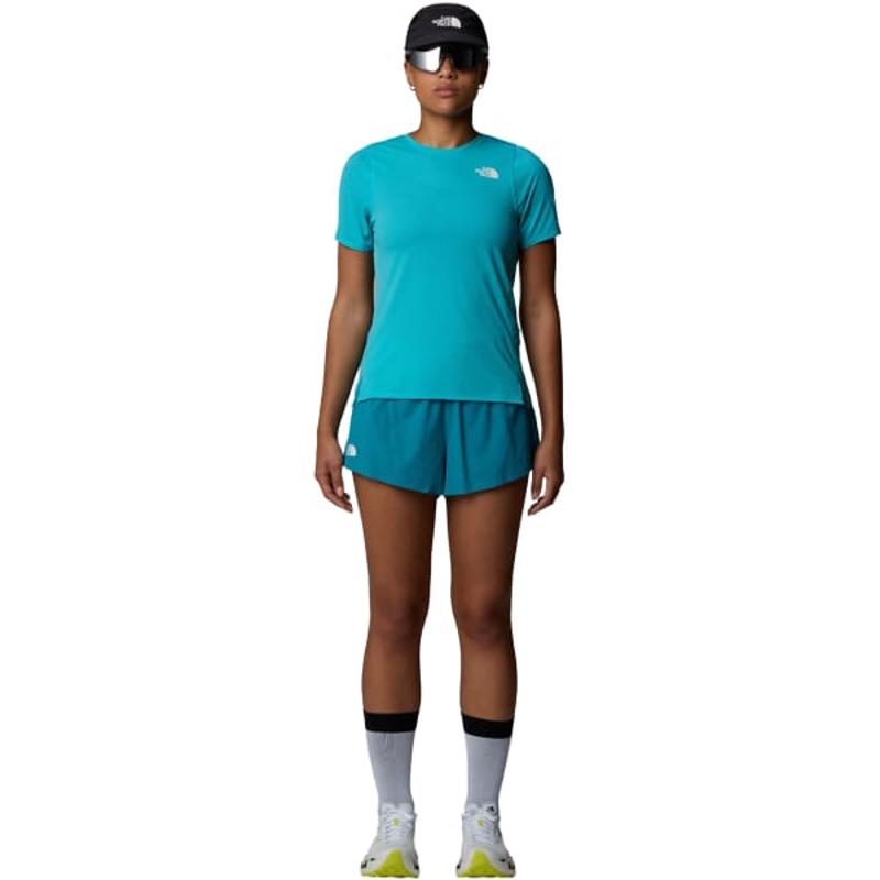 女士户外高性能短袖T恤透气速干舒适运动服装高清大图