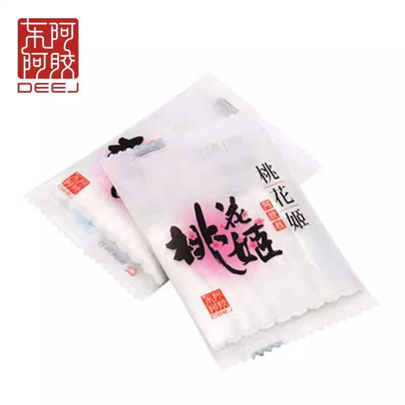 [任嘉伦推荐款]东阿阿胶 桃花姬阿胶糕80g(40g*2袋) 即食阿胶非阿胶块固元膏休闲零食高清大图