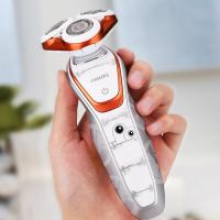 飞利浦（Philips）SW5700/07电动剃须刀干湿两用刮胡刀旋转式 充电式三刀头全身水洗 星球大战系列1小时快充