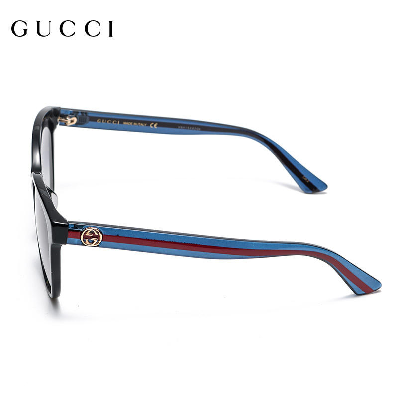 GUCCI墨镜女2020年春季新款韩版GG0703SK古驰太阳镜男GG0703SK-003-55
