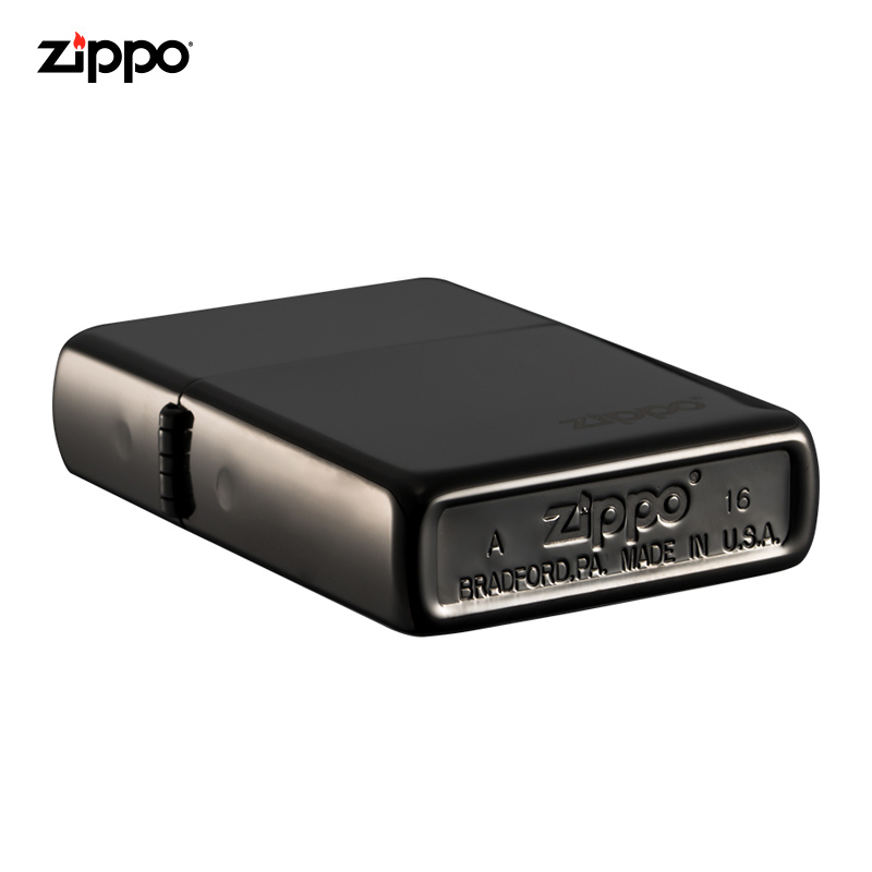 zippo芝宝打火机原装ZIPPO之宝煤油打火机魅影脸谱黑炫商标24756ZL-043030