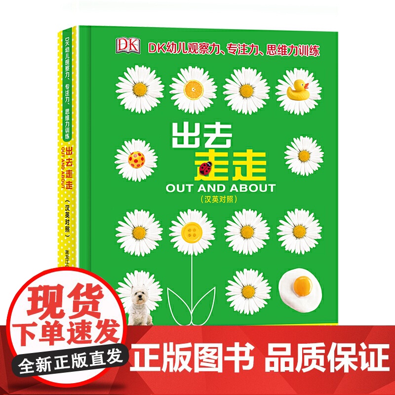 DK幼儿观察力专注力思维力训练:出去走走高清大图