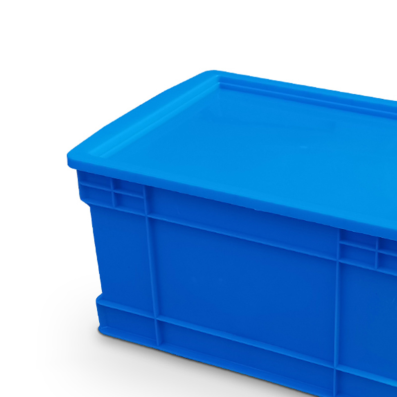 臻远ZY-SNXD-87收纳储物箱长方形物流中转箱带盖子 520*380*270mm高清大图