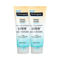 露得清(Neutrogena)深层水润洗面乳 100g*2 (洁面 洗面奶 洗脸 深层清洁 苏宁自营)