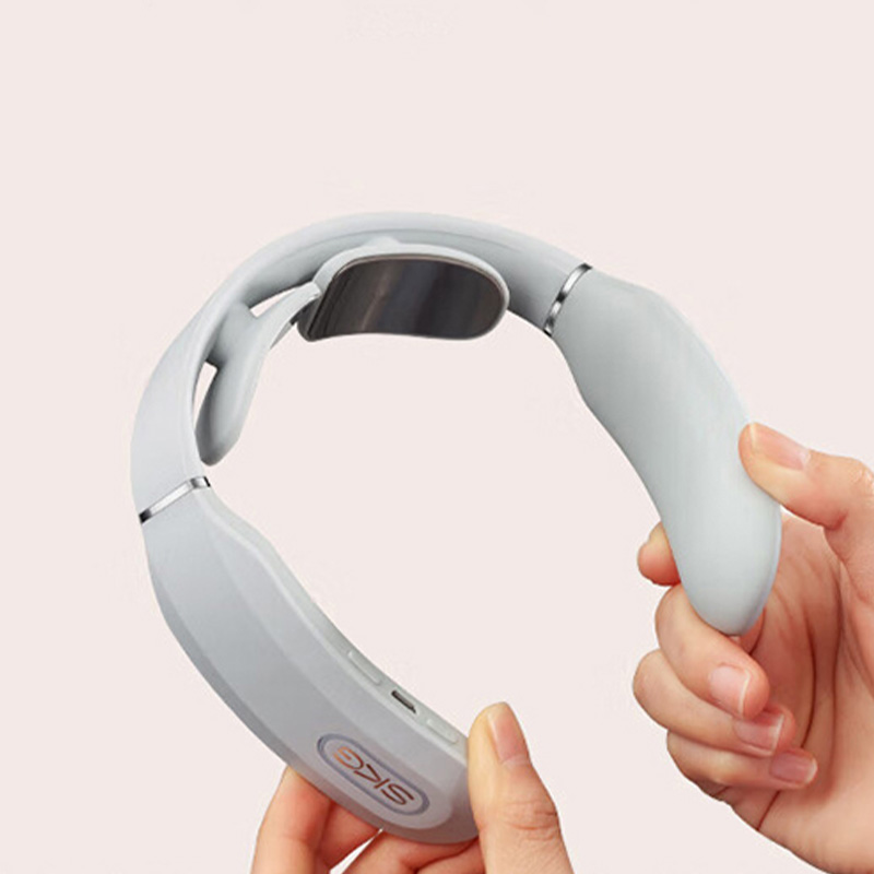 SKG K3 蓝牙肩颈按摩器(个) 浅灰色高清大图