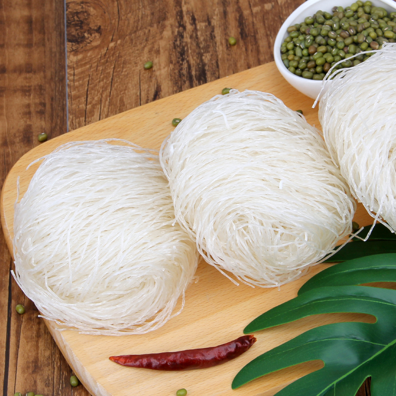 鲁珍 嗦粉世家500g 绿豆粉丝龙口粉丝火锅粉 火锅食材
