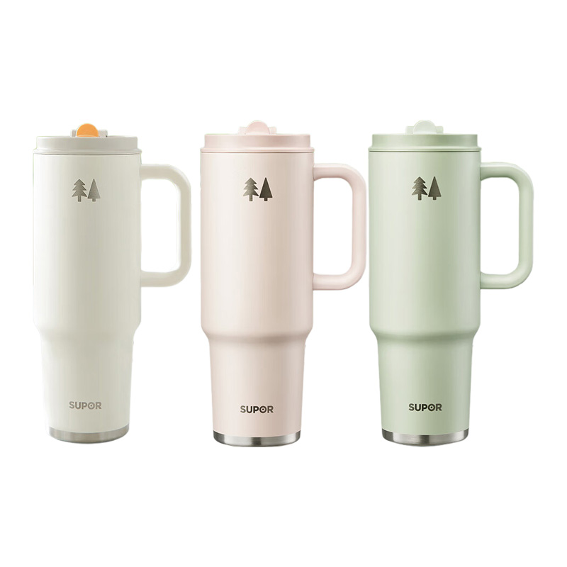 苏泊尔保温杯1.2L双饮大容量KCV12CZ10(颜色随机)