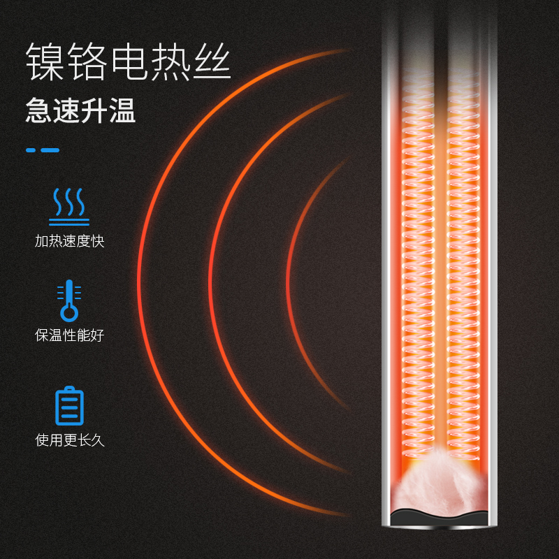 不锈钢加热棒防爆小型省电自动恒温水族箱加热器鱼缸乌龟缸加温棒高清大图