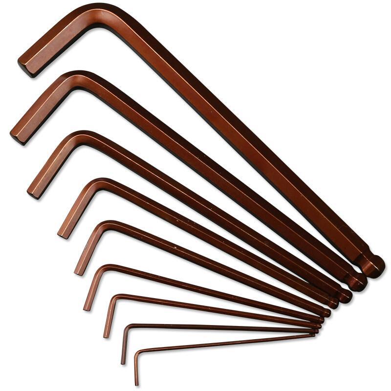 五金工具内六角扳手内六方螺丝刀单个t型六棱角6公制扳手