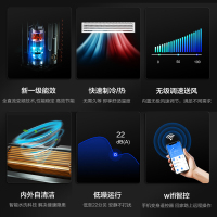 美的中央空调5匹一拖四 变频小多联机厨房空调MDS-H120W-A(1)II一拖四