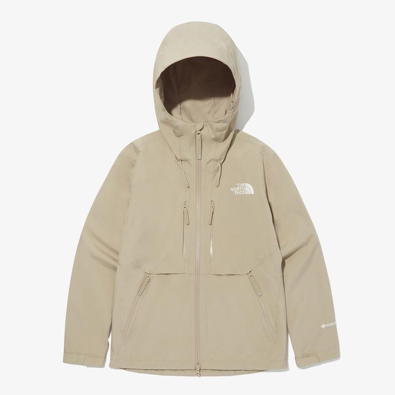 THE NORTH FACE女士GORETEX徒步运动夹克 经典防水舒适轻质简约百搭休闲冲锋衣