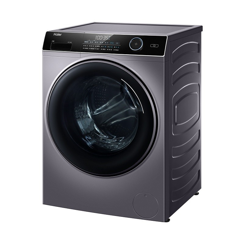 海尔XQG100-HBD14126L 10KG玉墨银洗烘一体滚筒变频一级能效525大筒径
