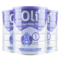 【环球hi淘】【假一赔百】3罐装|澳洲颖睿(OLI6)婴幼儿羊奶粉1段800g/罐0-6个月