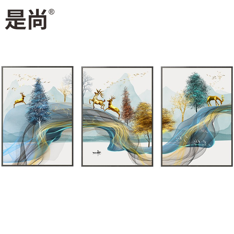 是尚床头挂画高清大图