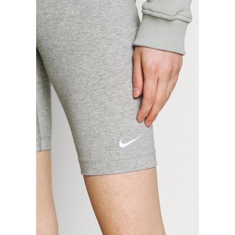 Nike女款运动弹力透气健身体操裤 skinny fit 短款 marl 拼色 jogger高清大图