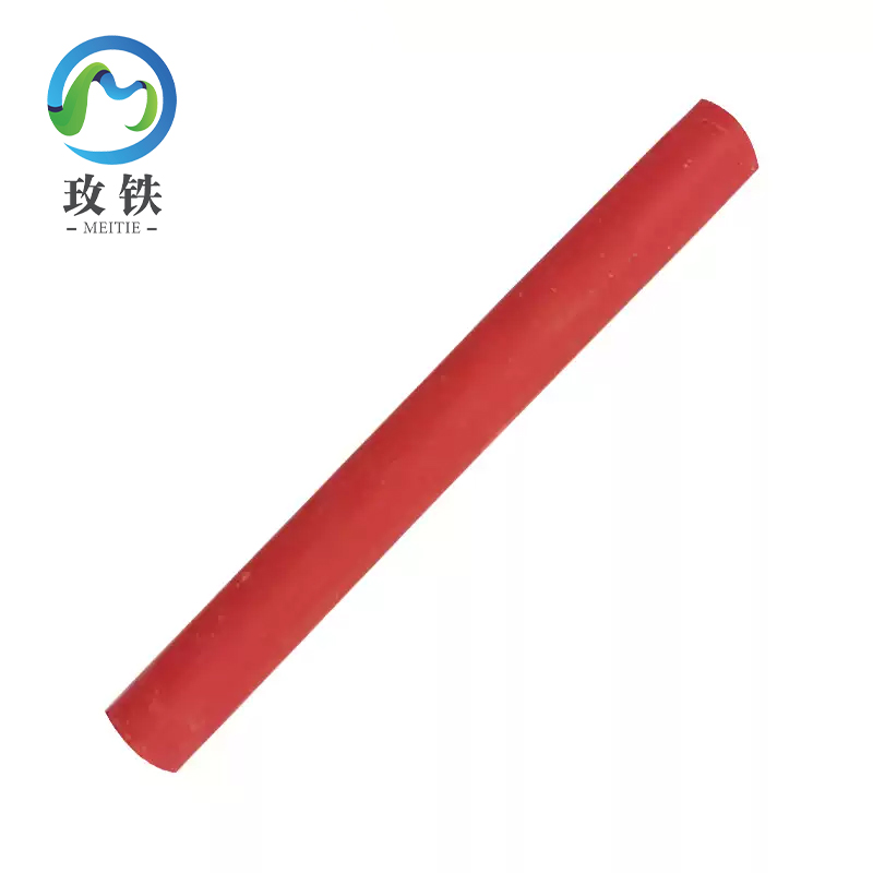 玫铁高温防水记号蜡笔红色支
