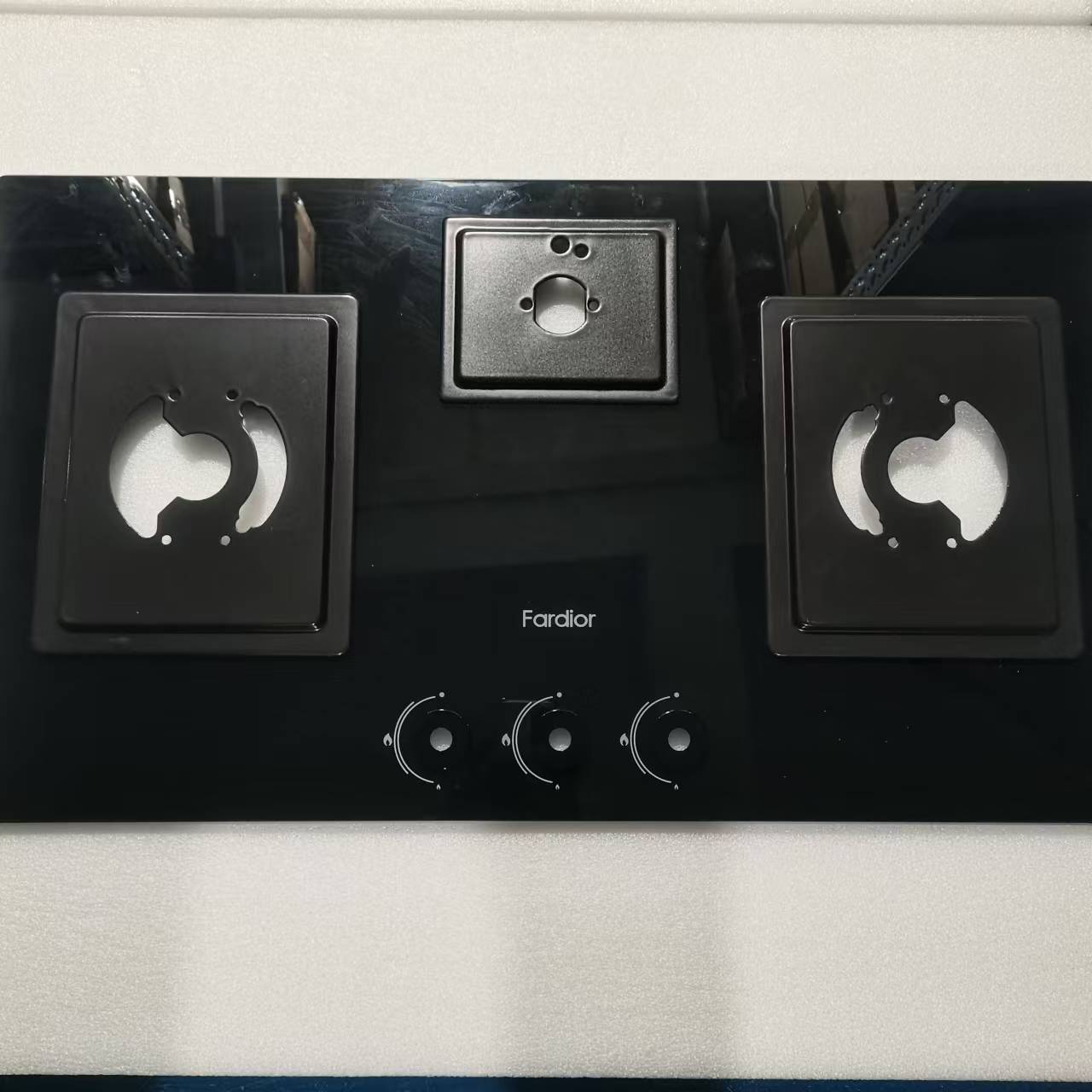 帮客材配 全新原装 法迪欧燃气灶JZT- 3B901 玻璃面板 收前验货高清大图