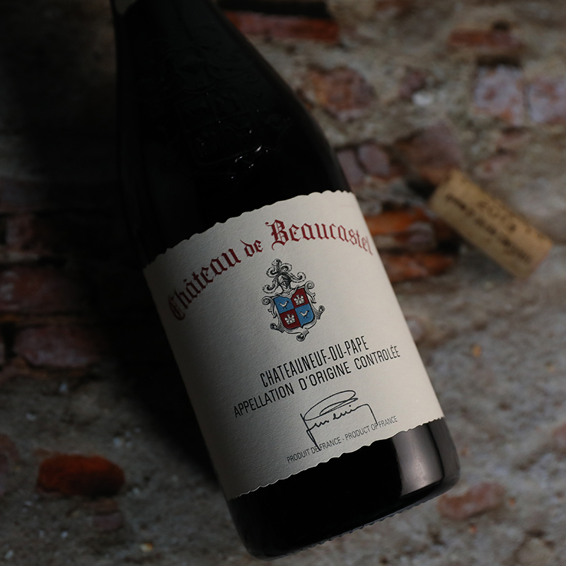2020年博卡斯特尔酒庄园红酒法国教皇新堡干红葡萄酒原瓶进口Beaucastel 750ML