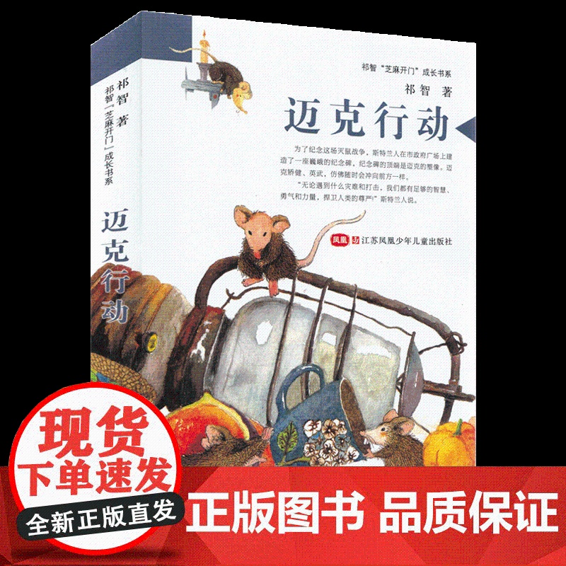 迈克行动 祁智芝麻开门成长书系正版 传统童话故事与现代科学幻想有机结合高清大图