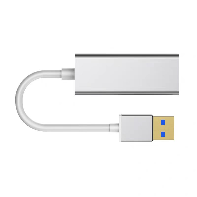 迅乘 ZJK-01 网络转接头 USB转RJ45千兆网口 1个高清大图