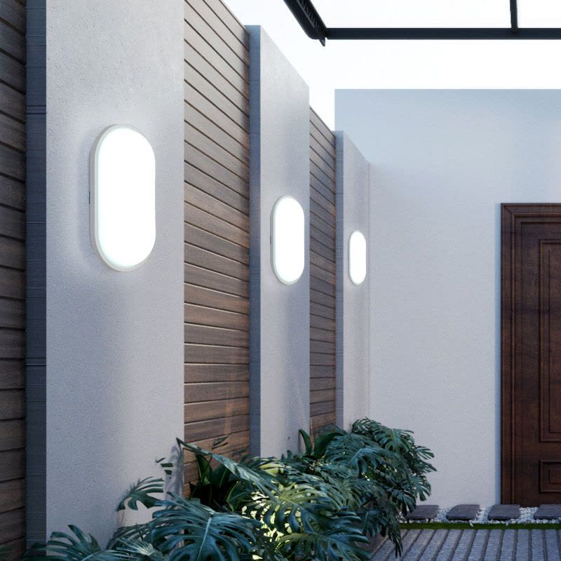 壁灯户外防水楼梯过道走廊墙壁灯现代简约阳台卧室led卫生间墙灯图片