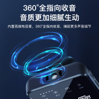 唱吧无线麦克风V6领夹式收音麦录音器直播全套设备主播电脑小蜜蜂蓝牙直播抖音相机收录音配音一拖一