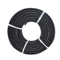 津达线缆 国标弹性体TVR2芯1.5/2.5/4/6平方软电缆线 耐磨耐油耐寒 黑色 100米/盘 TVR2*1.5平方