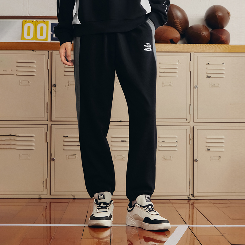 361°运动长裤秋冬季新款加绒保暖裤子_拼高清大图