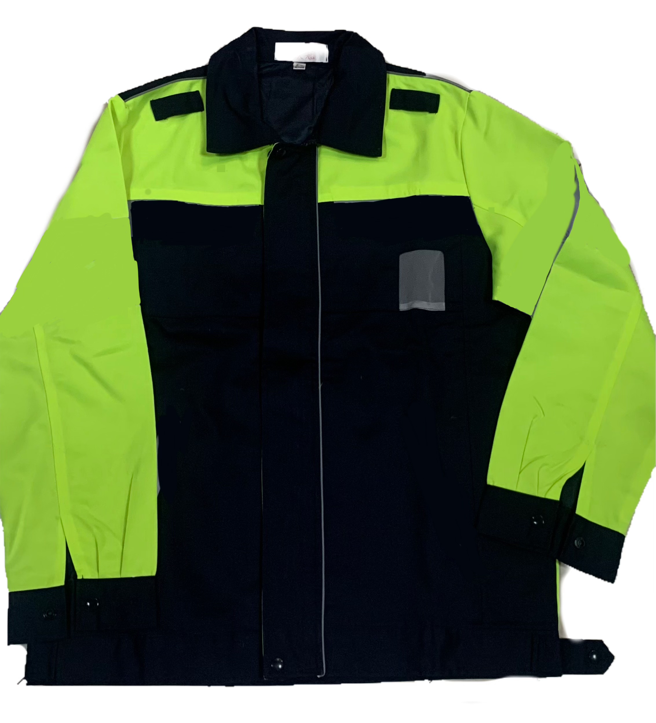 铁冠/荧光黄纯棉夏季工作服/TGFS-51/套高清大图