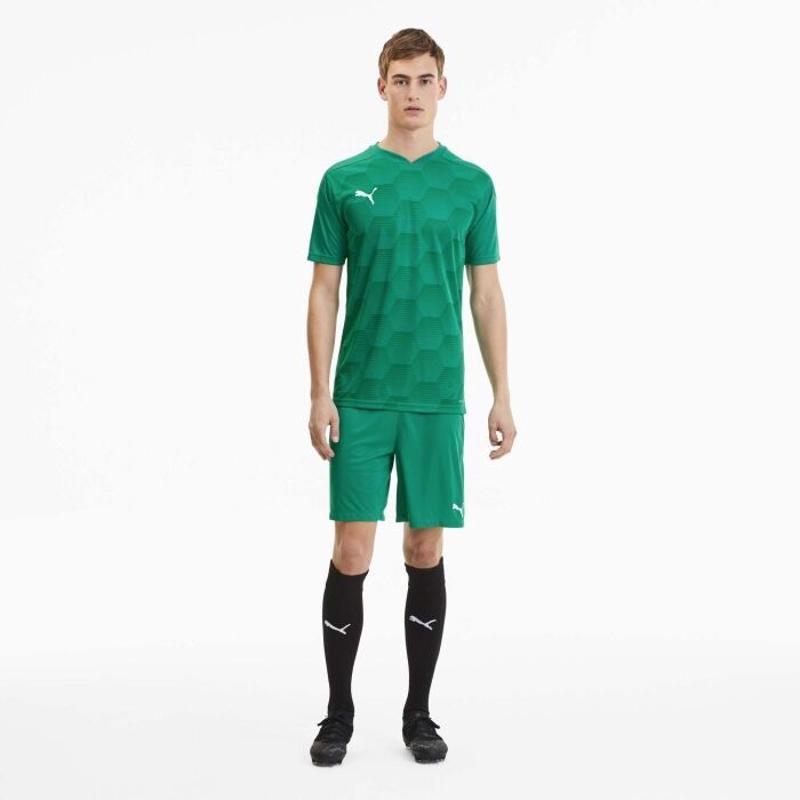 彪马(Puma)男运动T恤足球训练服团队运动衫透气舒适比赛速干球衣