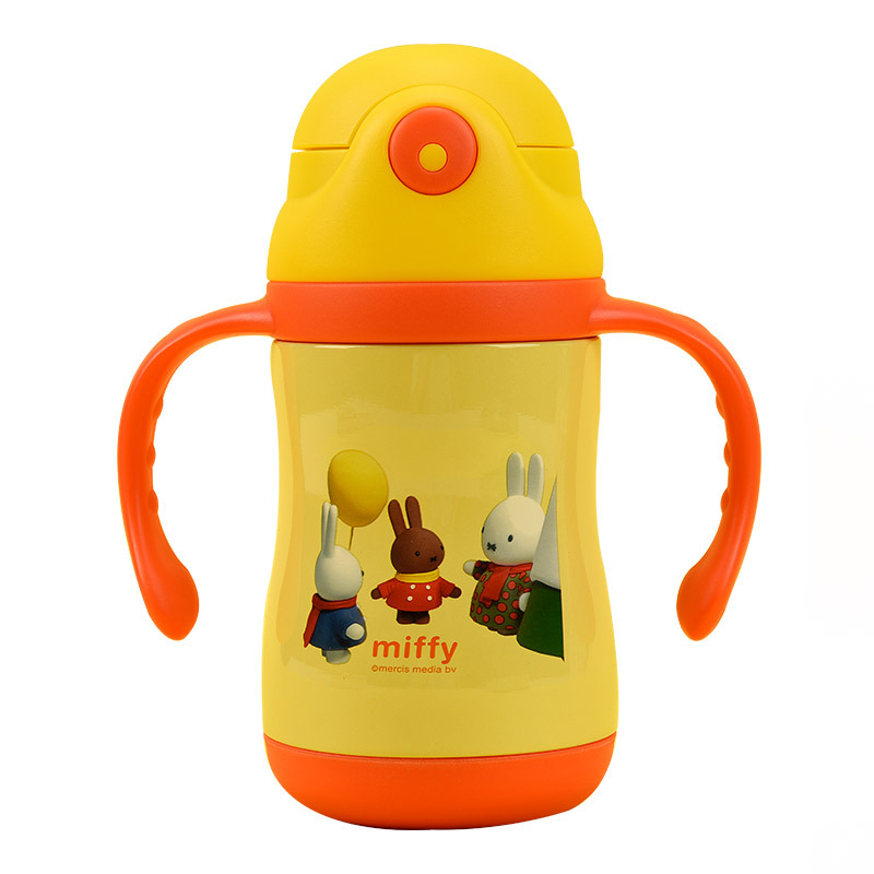 米菲3d保温杯260ml黄