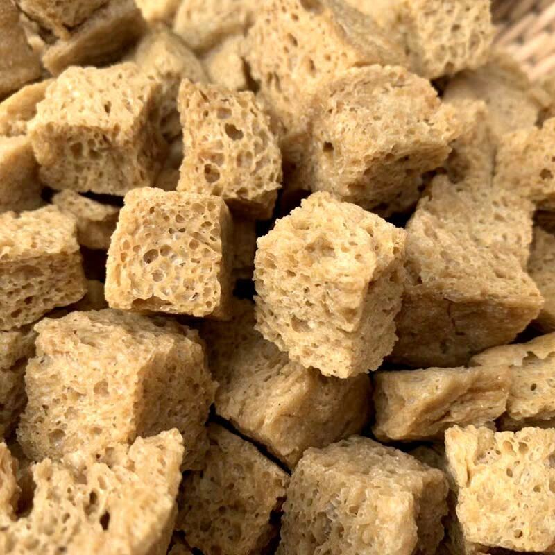 烤麸干面筋烤麸丁批发凉拌菜火锅配菜凉皮搭档烧烤麻辣烫面筋块500g