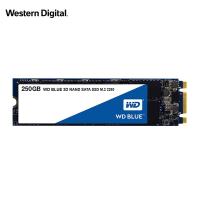 西部数据(WD)250GBSSD固态硬盘M.2接口(SATA总线) Blue系列-3D进阶高速读写版