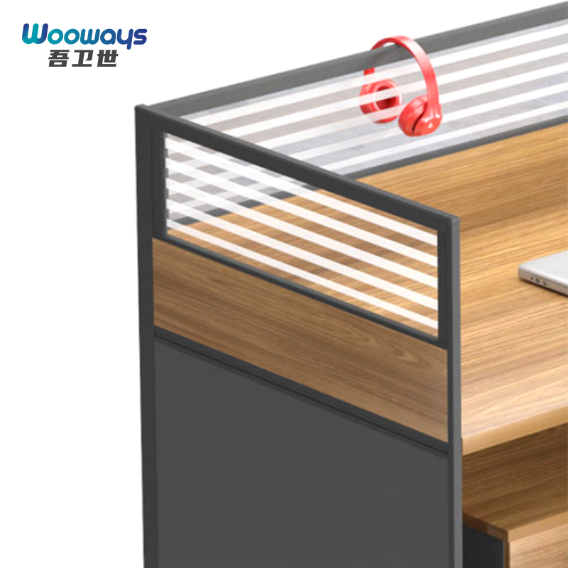 吾卫世 办公桌 140*120*110cm张高清大图