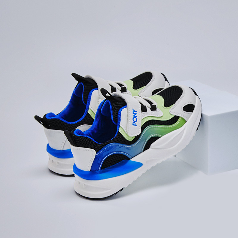 ponypony波尼男中童2023新款运动休闲舒适运动鞋234k1md57bl
