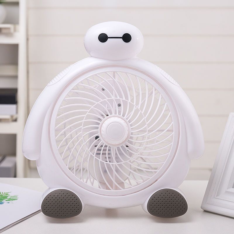 迷你风扇学生宿舍小风扇台式扇手提转页扇床头扇大风力插电电风扇