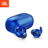 JBL T280 TWS真无线蓝牙耳机运动跑步迷你入耳挂耳式防水耳机5.0 蓝色