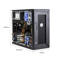 戴尔Dell PowerEdge T30塔式财务进销存、文件服务器E3-1225V5/8G/1TSATA桌面级/DVD/290W