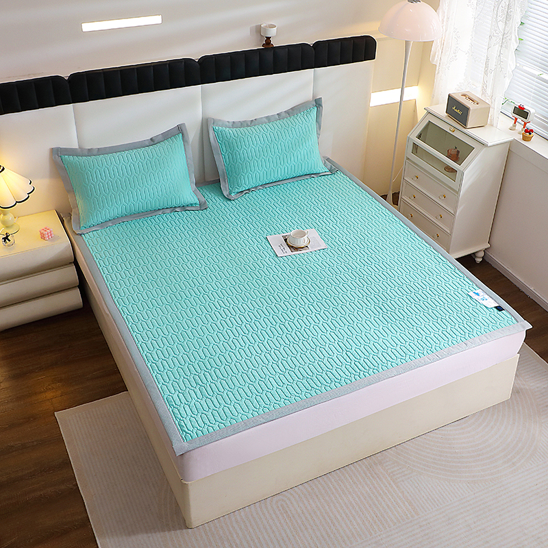 安琪尔雪山丝凉席两件套90*200cm套高清大图