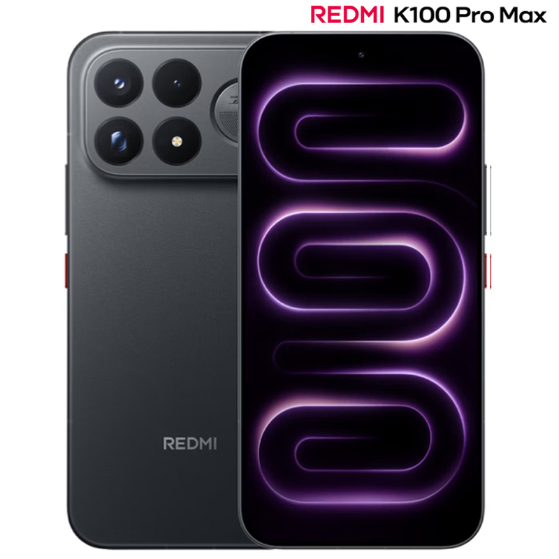 小米REDMI K100Pro Max 12GB+512GB 黑色 骁龙8至尊版 185Hz高刷 9070mAh电池 学生 AI 5G手机高清大图