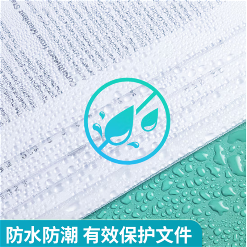晨光(M&G)A4透明硬质文件夹文件袋硬胶套单片夹L型PP文件袋资料保护卡片袋文件卡套ADM95187 10个装