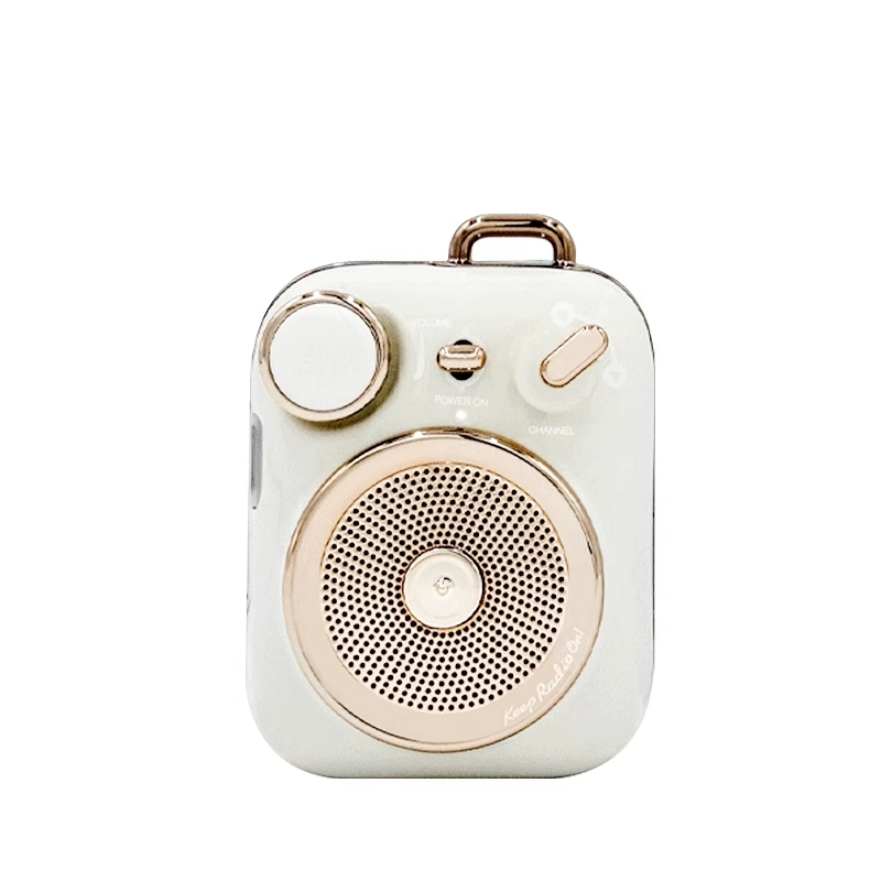猫王妙播音响小确幸无线蓝牙便携式迷你家用户外小音箱 月岩白高清大图