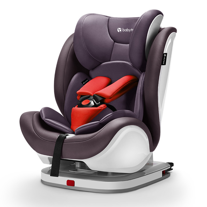 babytrend儿童安全座椅婴儿宝宝汽车座椅钢骨架isofix接口012岁黑灰