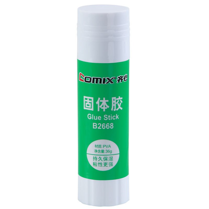 齐心(comix)SW B2668-N 固体胶PVA 36g(中包12支装)