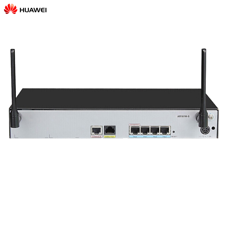 华为(Huawei)AR121W-S 小企业1WAN4LAN端口百兆企业级高速无线路由器