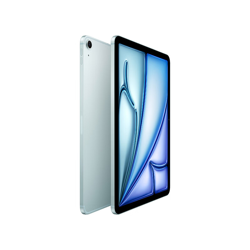 Apple iPad Air11英寸 M2芯片2024年新款平板电脑 蓝色512G eSIM版MUY73CH/A高清大图