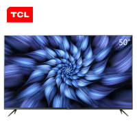 TCL 50V2 50英寸 4K超高清30核全面屏巨幕 纤薄金属机身HDR人工智能电视机